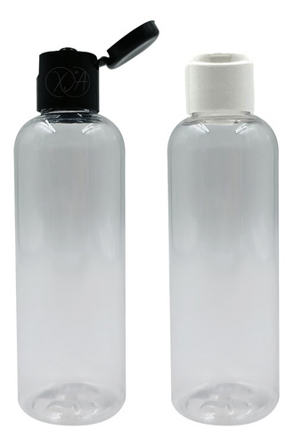 Envases Plasticos Botella 100 Ml Con Tapa Flip Top X 20