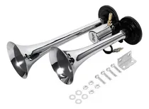 Comprar Claxon De Aire 12\u002F24v 2 Cornetas Cromado