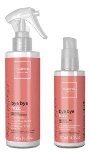 Kit Cadiveu Bye Bye Frizz Selagem 200ml + Leave In 120ml