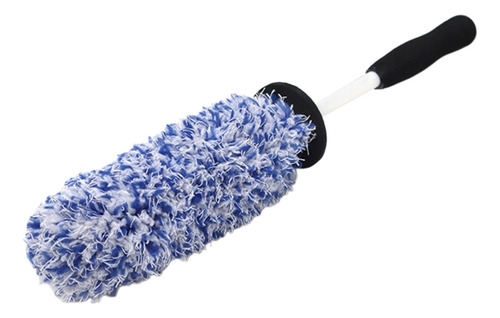 Cepillo De Limpieza Para Ruedas De Vehículos, Set De Azul