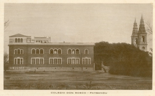 Paysandú - Colegio Don Bosco En El Año 1910 - Lámina 45x30cm