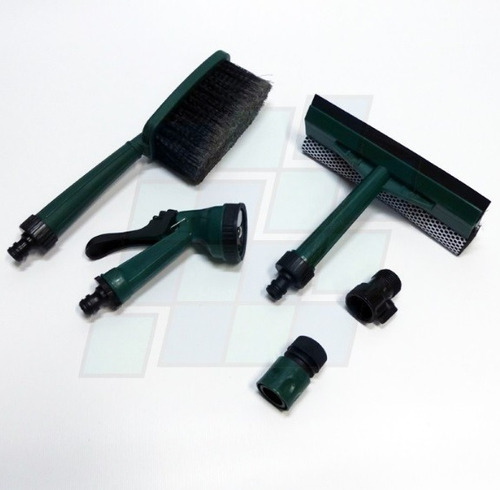 Imagen 4 de 7 de Kit De Lavado 5 Pzas Cepillo + Secador + Pistola + Conector