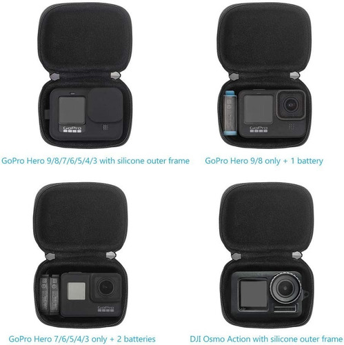 Imagen 4 de 8 de Estuche Rigido P/ Camara Gopro Hero 11 10 9 8 7 6 5 4 3