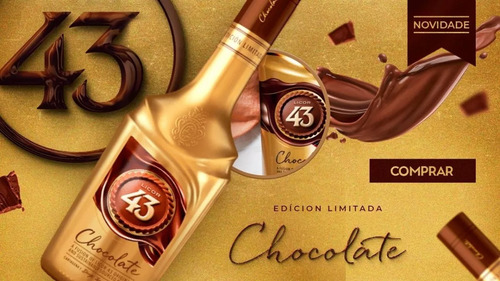 Licor 43 Chocolate 700ml Kit C/ 6 Unid. Full Original C/ Nfe