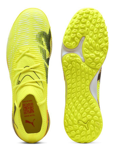 Zapatillas Puma Hombre Future 8 Match Tt 108370 03 Amarillo