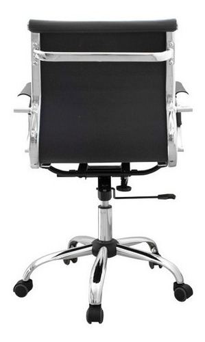 Imagen 3 de 10 de Sillon Silla Oficina Escritorio Aluminium Eames Bajo Pc