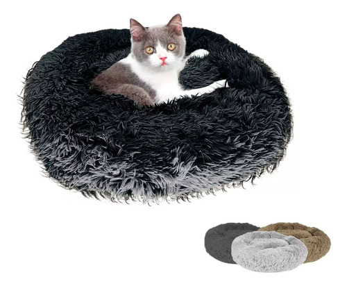 Cama Moises Felpa Suave Perros Gatos 50cm Pequeño Mediano