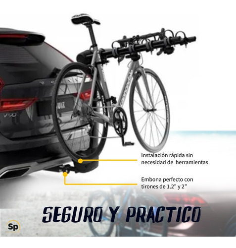 Portabicicletas De Tirón Thule Apex Xt 5 Bicicletas Nuevo