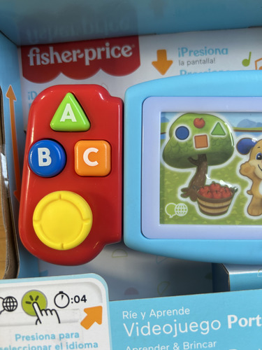 Videojuego Fisher-price Aprende Conmigo, Control Luz Sonido