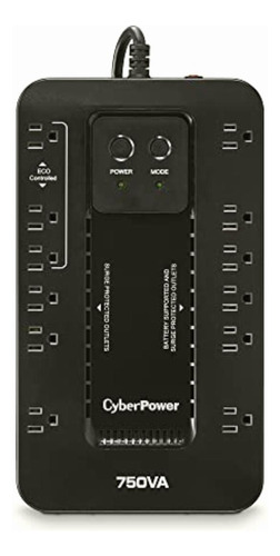 Cyberpower Ec750g Ecologic 750va/450-watts Energy Efficient