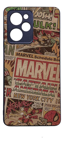 Funda Protector Case Para Poco X5 Pro Marvel Comics