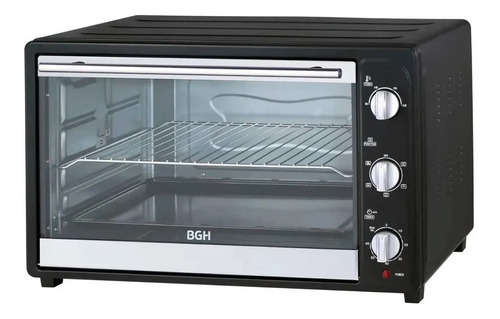 Horno De Mesa Eléctrico Bgh Bhe65m19 65l Negro 220v