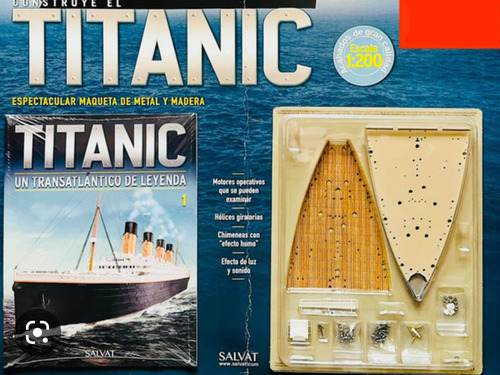 Fasciculo Titanic Número 1- De Metal Y Madera