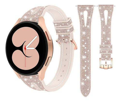 Goton Bling Thin Band Para Samsung Galaxy Watch 5 Y 4 Bandas