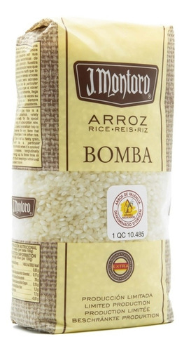 Arroz Bomba J Montoro 1 Kg - Origen España 