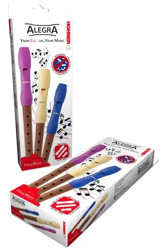 Flauta Dulce Soprano Hohner (9583 1) Alegra Mixta