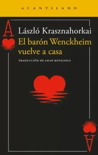 Libro Original El Barón Wenckheim Vuelve A Casa
