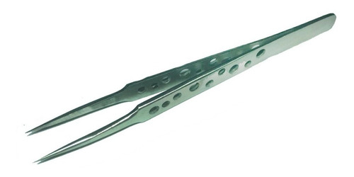 Pinza Tweezers Brusela Recta Curva Acero Inoxidable Premium