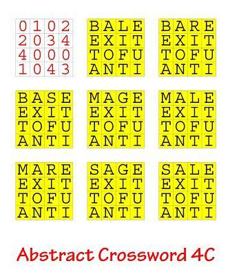 Libro Abstract Crossword 4c - Francis Gurtowski