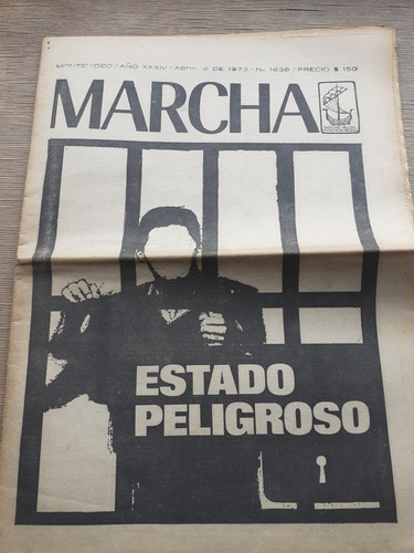 Semanario Marcha Nº 1638 - 6 De Abril 1973