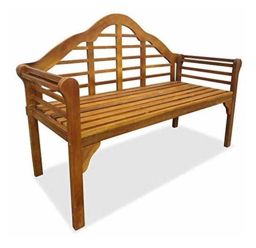 Banca De Jardín - Tidyard 2 Seater Garden Bench Acacia Wood 