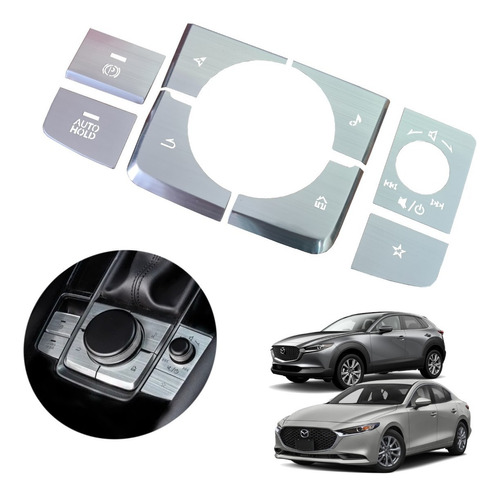 Moldura Botones Volumen Panel Central Mazda 3 Cx30 2019 2020