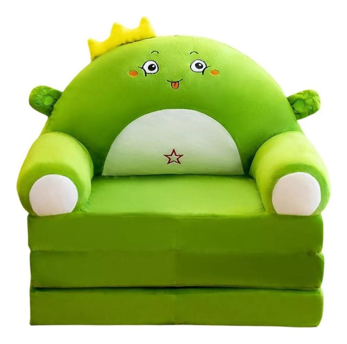 Sofá Plegable For Niños Pequeños, Sillón, Funda Lavable