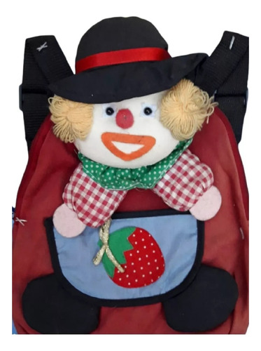 Mochila Infantil De Payaso Tobi