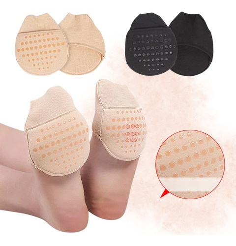 Calcetines Invisible Antideslizantes Punta Cubierta 2 Pares