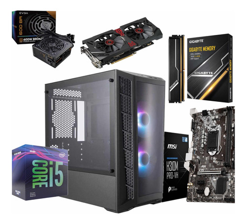 Computadora Pc Gamer/diseño - 16gb Ram / I5 9na Gen/4gb Gpu