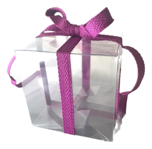 Cajas Pvc (acetato) Transparente 8x8x8 Cm 