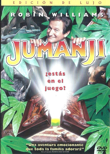 Jumanji | Dvd Robin Williams Película Nueva