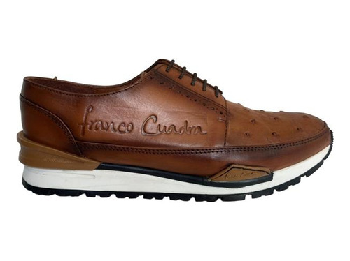 Sneakers Franco Cuadra Con Piel Genuina Para Caballero 127av