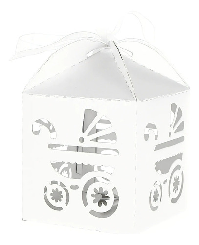 Cajita Babyshower 4x4x6cm Casamiento Souvenirs X10un