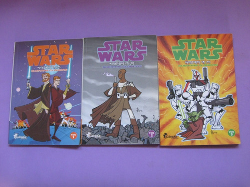 Star Wars, Aventuras En Las Guerras Clonicas, Vol. 1, 2 Y 3