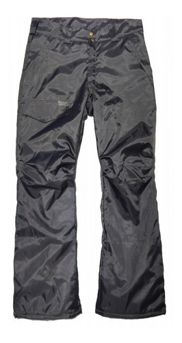 Pantalon Impermeable Con Trampa Nieve Ski Gris - Jeans710