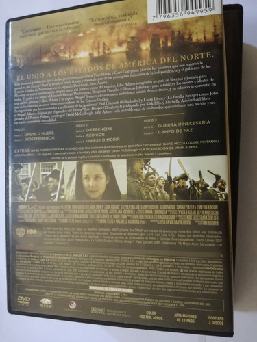 John Adams - Serie Completa 3 Dvd