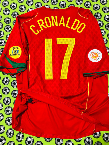 Jersey Nike Portugal Final Euro 2004 Cristiano Ronaldo 2xl