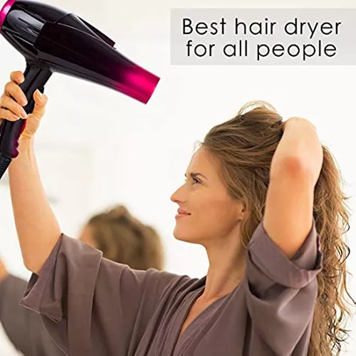 Secador de pelo difusor para cabello rizado: Difusor profesional 2 en 1 y  secadores de pelo con tecnología iónica y cerámica para cabello ondulado