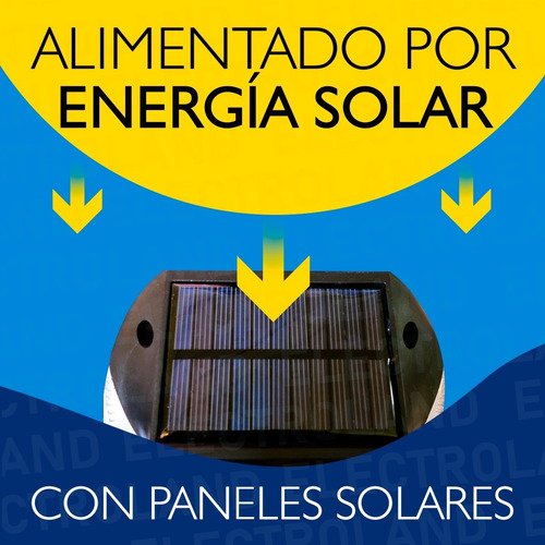 Imagen 4 de 10 de Lámpara Reflector Panel Solar Con Sensor Movimiento 25w