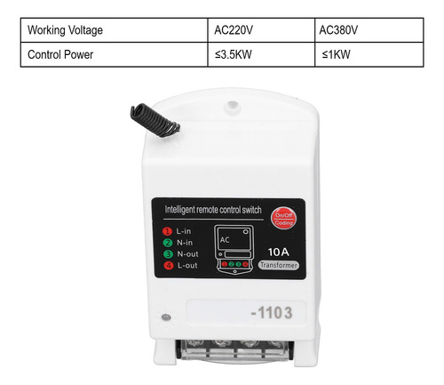 Control Remoto Rf Inalámbrico Con Rango De Control Remoto De