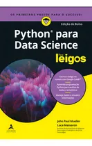 Comprar Python Para Data Science Para Leigos os Primeiros Passos Para o Sucesso Editora Alta Books Capa Mole
