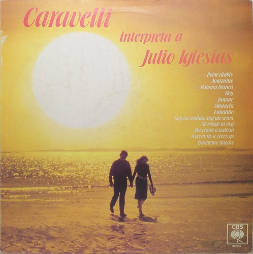 Vinilo Lp Caravelli - Interpreta A Julio Iglesias 1981 Arg