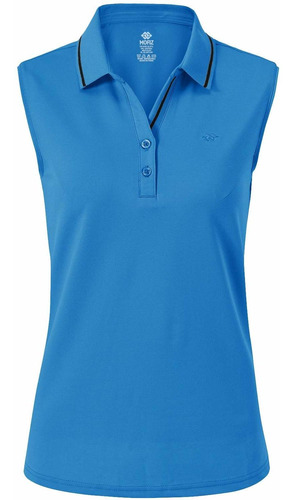 Camiseta Polo Golf Para Mujer Manga Entrenamiento V