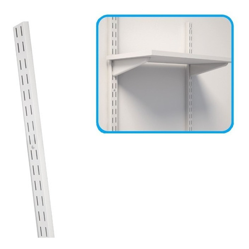 Riel Para Ménsula Doble Enganche Ducasse 160 Cm Reforzado