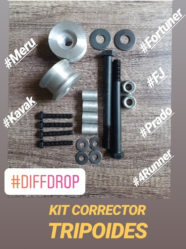 Kit Corrector De Tripoides - Diff Drop Meru Prado