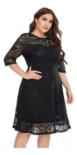 Vestidos de fiesta online 2019 cortos para gorditas