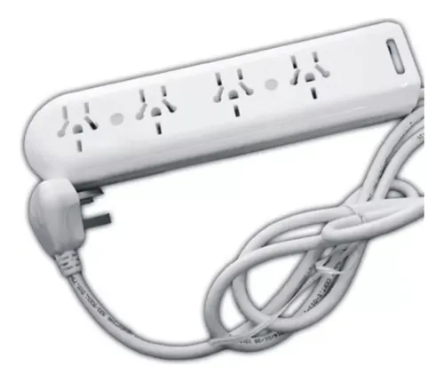 comprar Zapatilla Multinorma 4 Tomas Kalop Con Cable De 1,5 Mts.