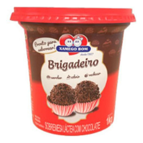 Mistura Brigadeiro Xamego Bom 1kg - Receitas Variadas