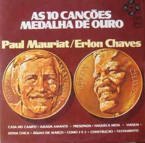 Lp As 10 Canções Medalha De Ouro Paul Mauriat/erlon Chaves